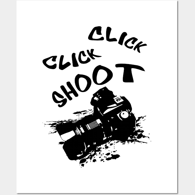 Click shoot Wall Art by melcu